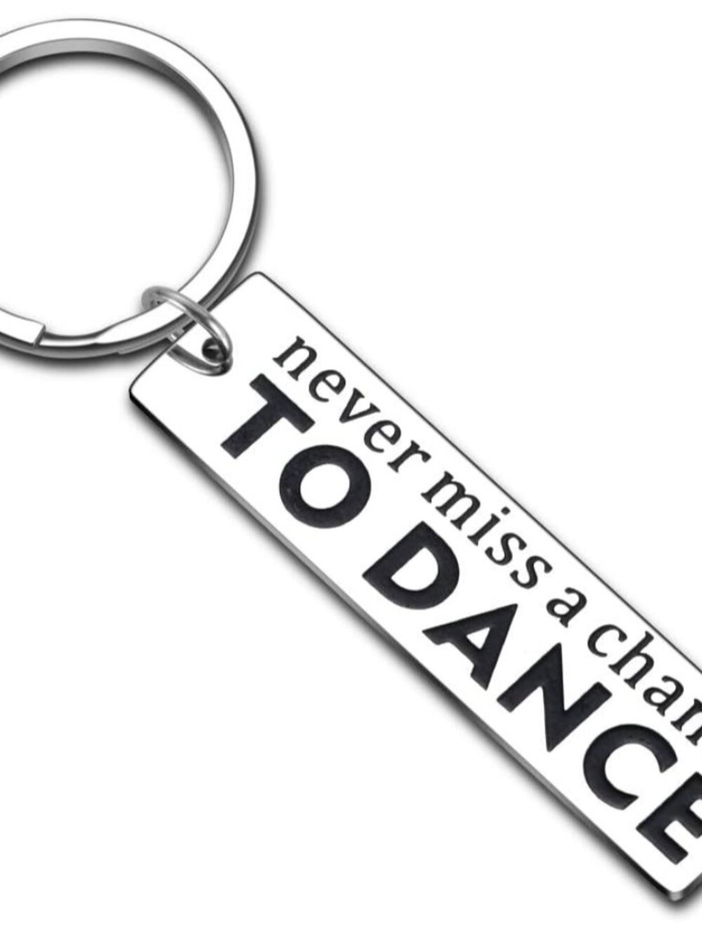 Dancer Gifts Inspirational Quotes Keychain for Ballet Tap Jazz Modern Lyrical Hi
